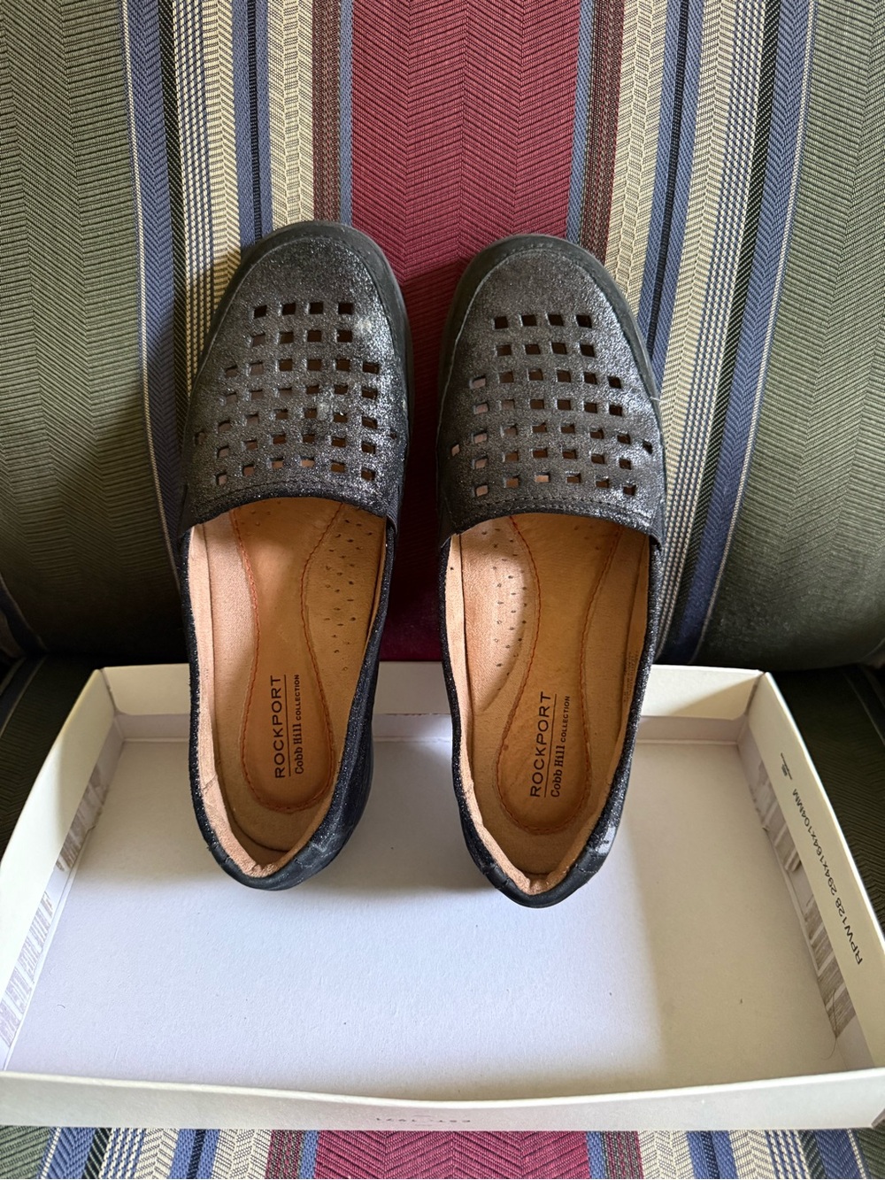 Rockport Black Women's Slip-On Loafers